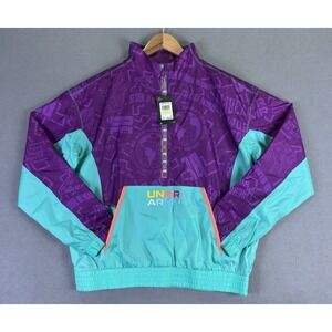 Under Armour Jacket Medium Purple Blue Be Seen Black History Month Track New